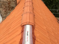 faîtage avec closoirs ventilée