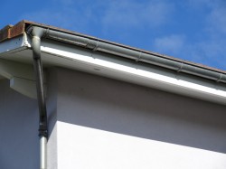 gouttière zinc avant