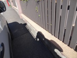 nettoyage muret couvertine après