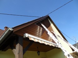 bardage PVC pendant