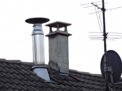 habillage cheminée avant