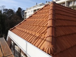 habillage rive avec main courante