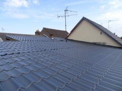 panneaux imitation tuiles