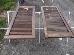 rénovation de volet avant